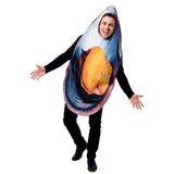 Disfraz de Mejillón adulto unisex Perfil