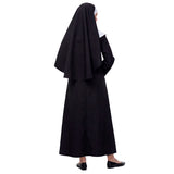 Disfraz de Monja Clásica Deluxe para mujer Espalda
