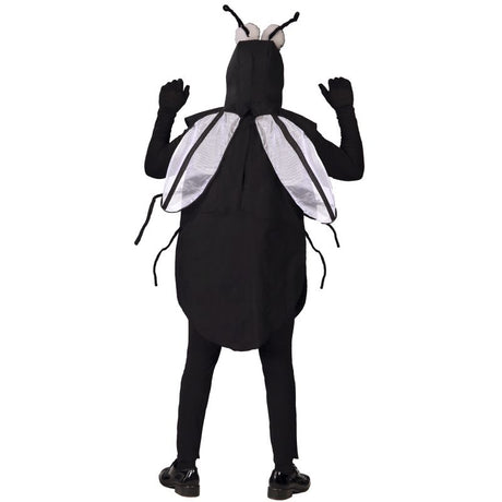 Disfraz de Mosca adulto unisex Espalda