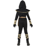 Disfraz de Ninja Kombat para niña Espalda