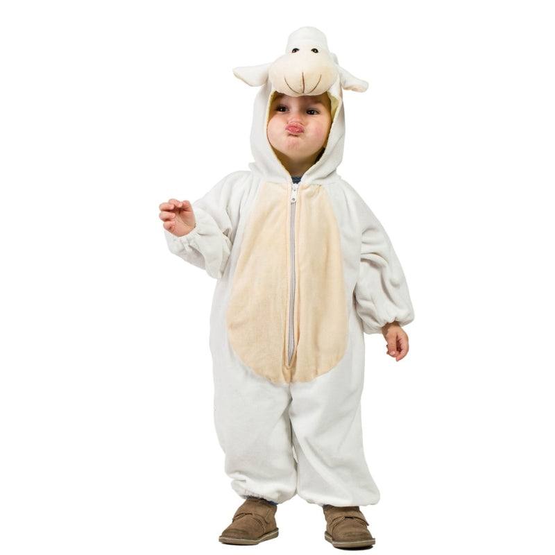 Disfraz de Oveja Copito Blanco para bebé