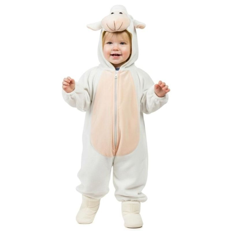 Disfraz de Oveja Copito Blanco Peque infantil