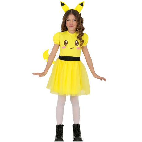 Disfraz de Pikachu con Tutú para niña
