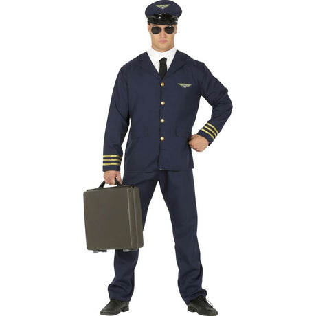 Disfraz de Piloto Aerolínea para hombre
