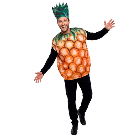 Disfraz de Piña Tropical adulto unisex