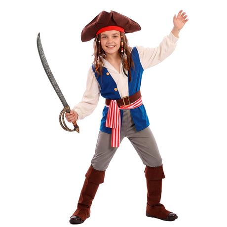 Disfraz de Pirata Jack para niño Bis
