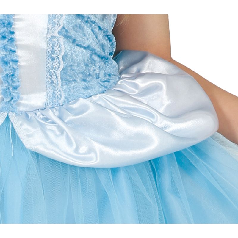 Disfraz de Princesa Azul Fantasía para niña Detalle Bis