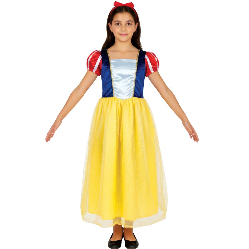 Disfraz de Princesa Blancanieves Clásica para niña