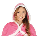Disfraz de Princesa Invierno Rosa para niña Detalle