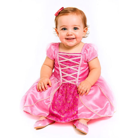 Disfraz de Princesa Rosa Cuento para bebé