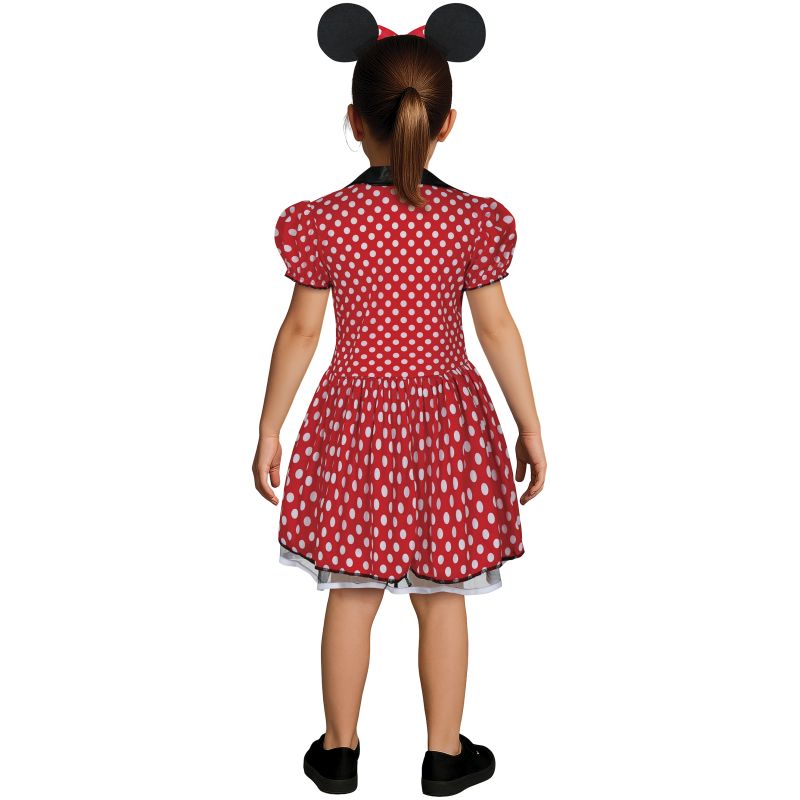 Disfraz de Ratoncita Minnie Chic para niña Espalda