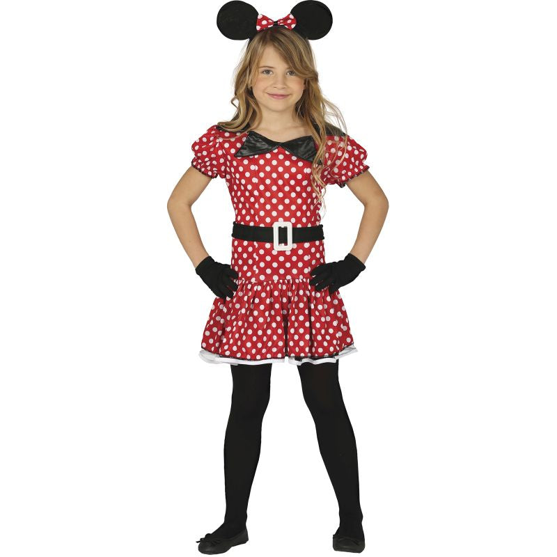 Disfraz de Ratoncita Minnie Chic para niña