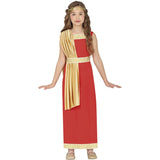 Disfraz de Romana Roja para niña