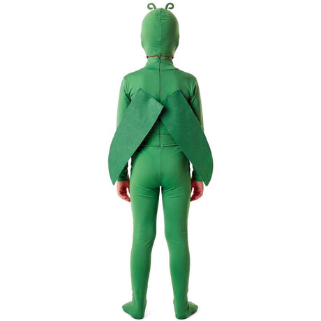Disfraz de Saltamontes verde Infantil Espalda