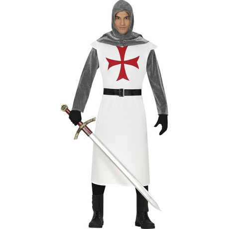 Disfraz de Soldado Templario para hombre