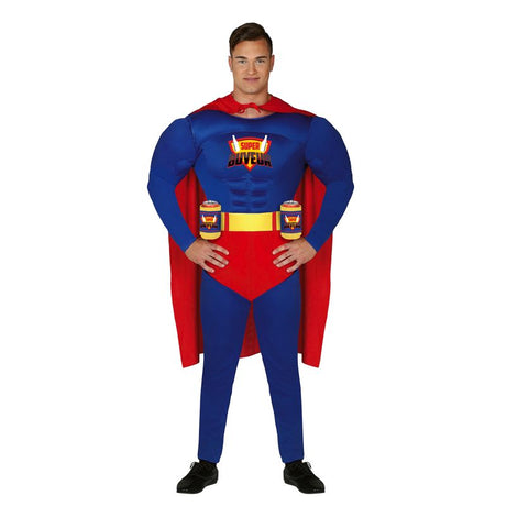 Disfraz de Superhéroe Cervecero para hombre