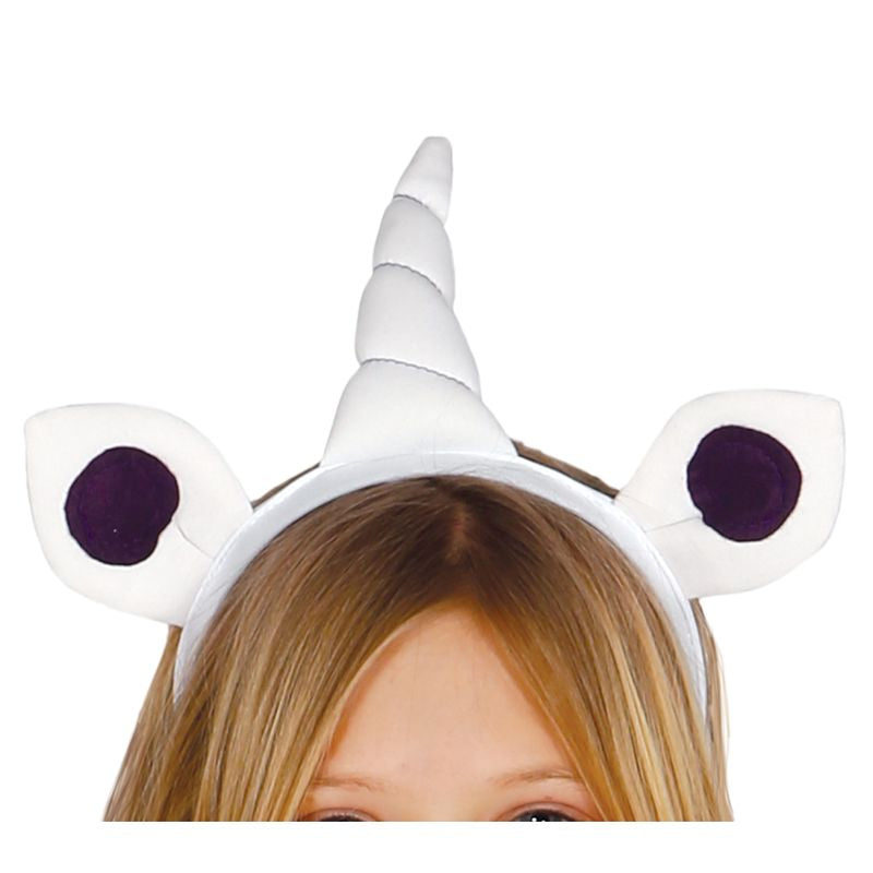 Disfraz de Unicornio con Tutú Multicolor para niña Diadema