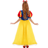 Disfraz de Blancanieves en el bosque para niña Espalda