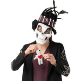 Disfraz de Esqueleto Vudú para hombre Detalle