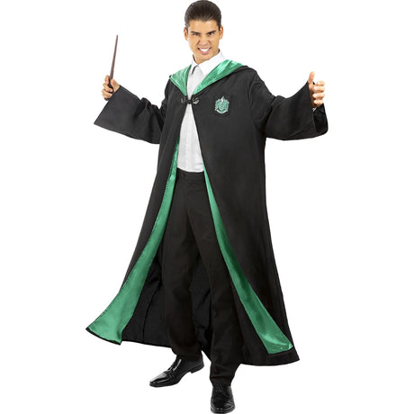Disfraz de Slytherin de Hogwarts para adulto