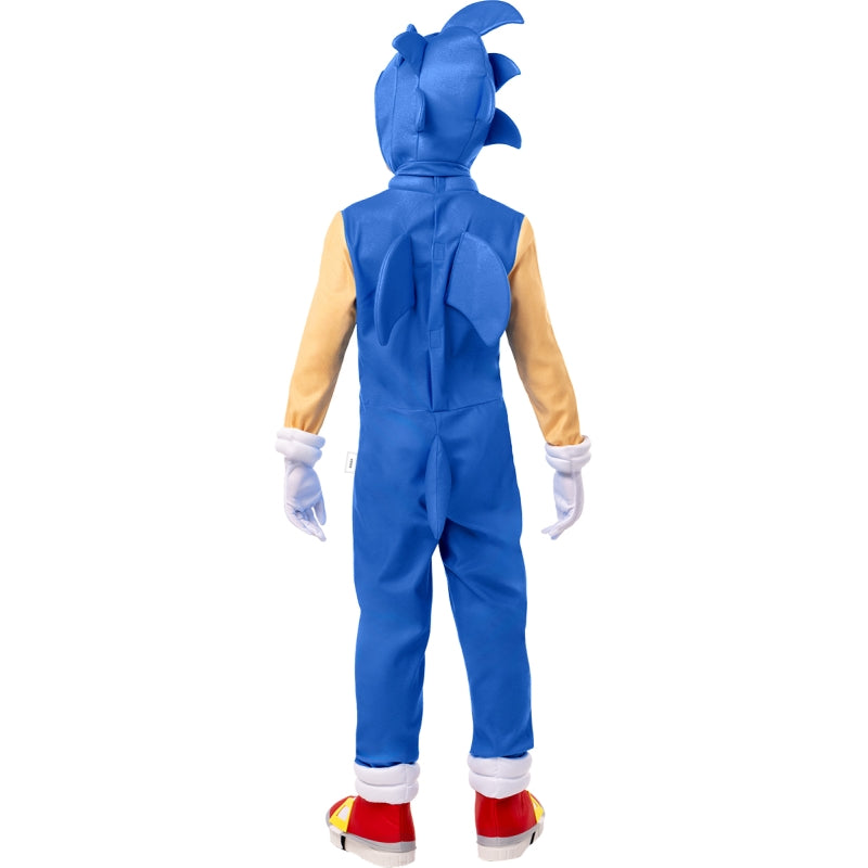 Disfraz de Sonic Oficial Deluxe para niños Espalda