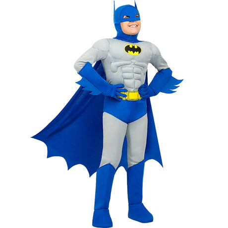 Disfraz de Batman The Brave and the Bold deluxe para niño