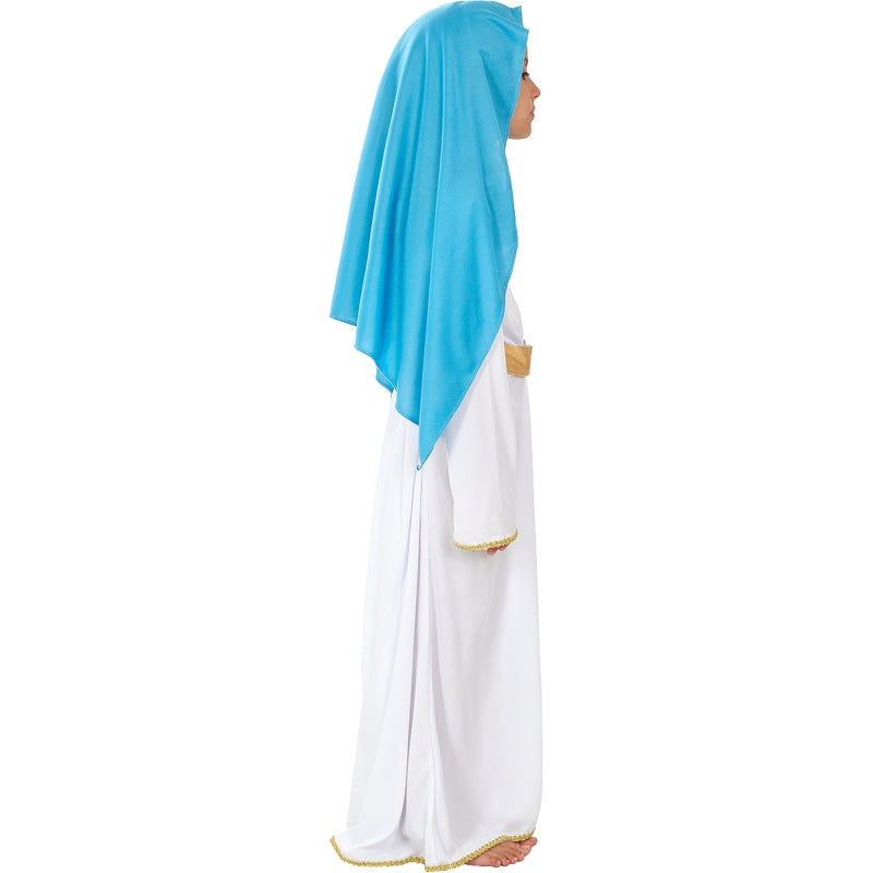 Disfraz de Virgen María para niña Perfil