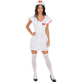 Disfraz de Enfermera Sexy Corazón para mujer Bis