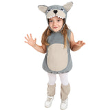 Disfraz de Lobo Kawaii infantil