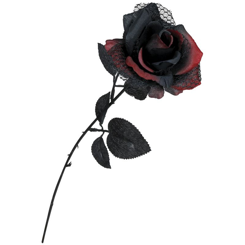 Flor Roja y Negra Bis