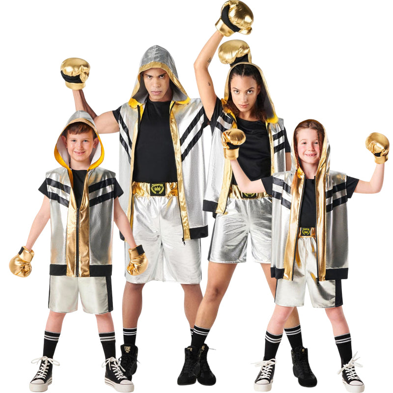Disfraces Boxeadores Champion para grupos y familias
