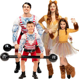 Disfraces Forzudos y Leonas para grupos y familias