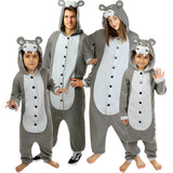 Disfraces Hipopótamos Onesie para grupos y familias