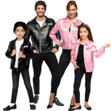Disfraces T-Birds y Pink Ladies de Grease para grupos y familias