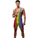 Mono corto Arcoíris para hombre