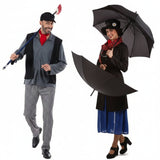Fatos de casal Mary Poppins e Limpa-chaminés