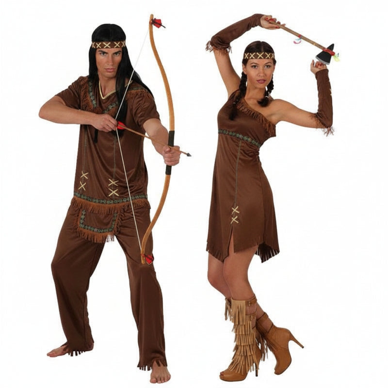 Fatos de casal Índios pardos