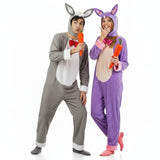 Fatos de casal Coelhos da floresta