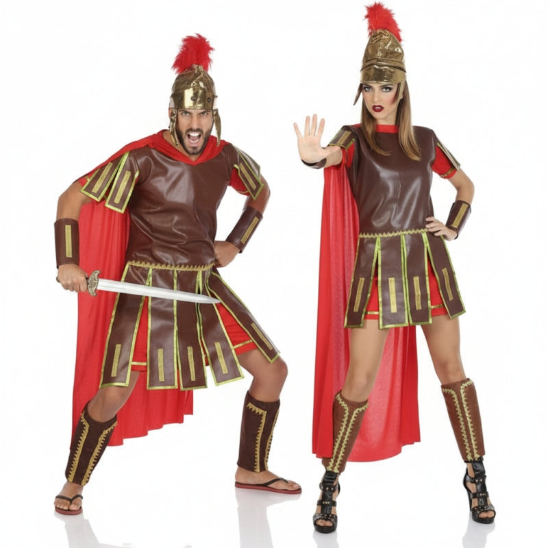 Fatos de casal Guerreiros Romanos
