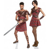 Fatos de casal Guerreiros escoceses