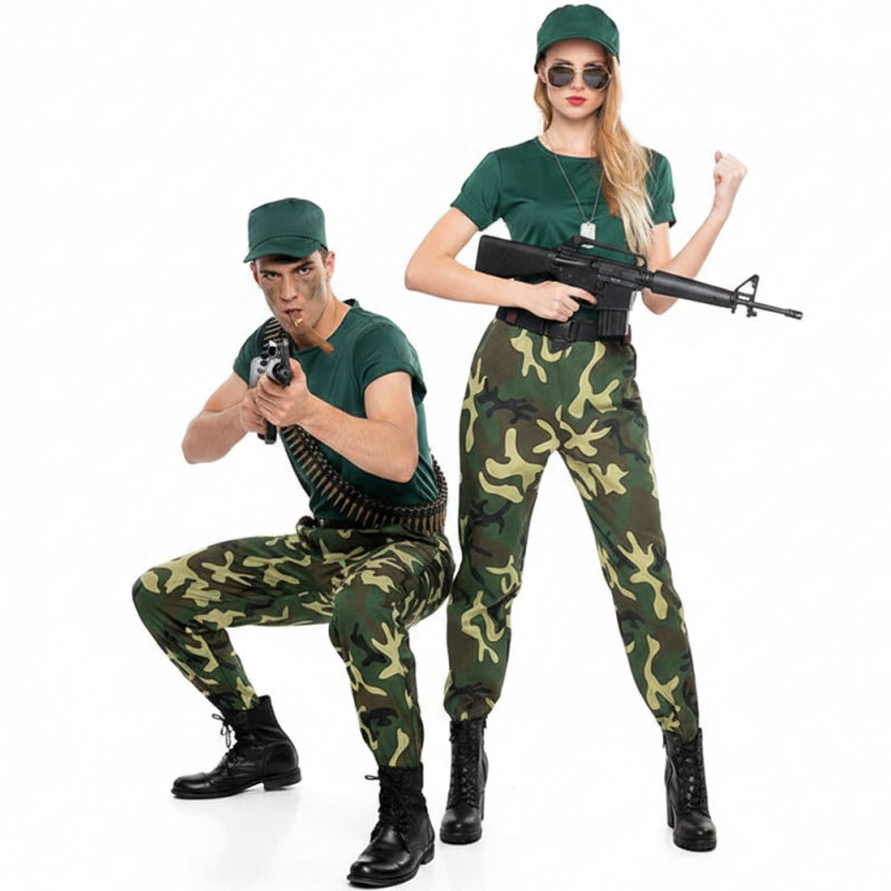 Fatos de casal Militares