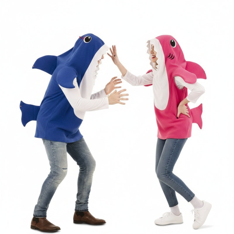 Fatos de casal Baby Shark