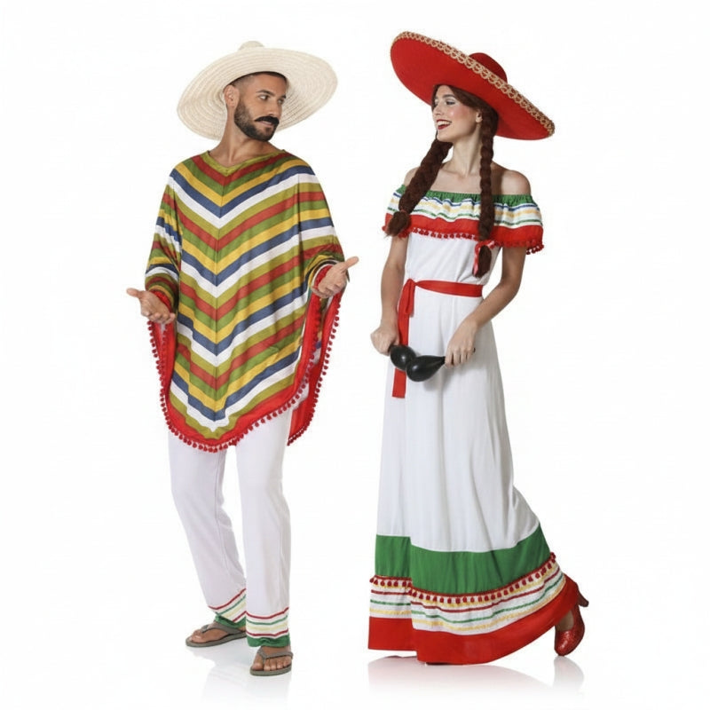 Fatos de casal mexicanos