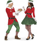 Fatos de casal Duendes Feliz Natal