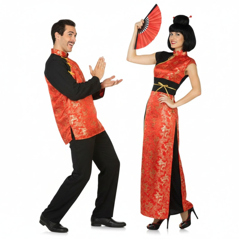 Fato de casal Chineses Tradicionais