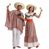 Fato de casal Mexicanos Folclóricos
