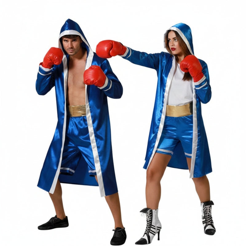 Fato de casal Pugilistas Azuis