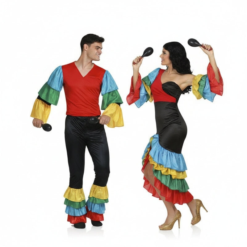 Fatos de casal rumba brasileira