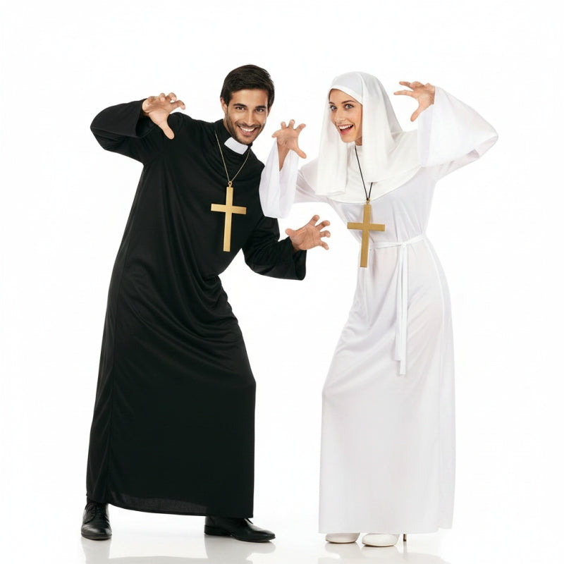 Fato de casal Padre e Freira Noviça