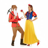 Fato de casal Anão Ehi-Ho e Branca de Neve